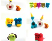 Pheeple and Mice Stickers - A Pack of 6 Photographic Stickers