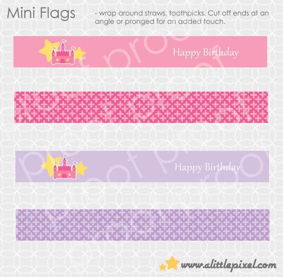 Princess Party Mini Flags Il_170x135