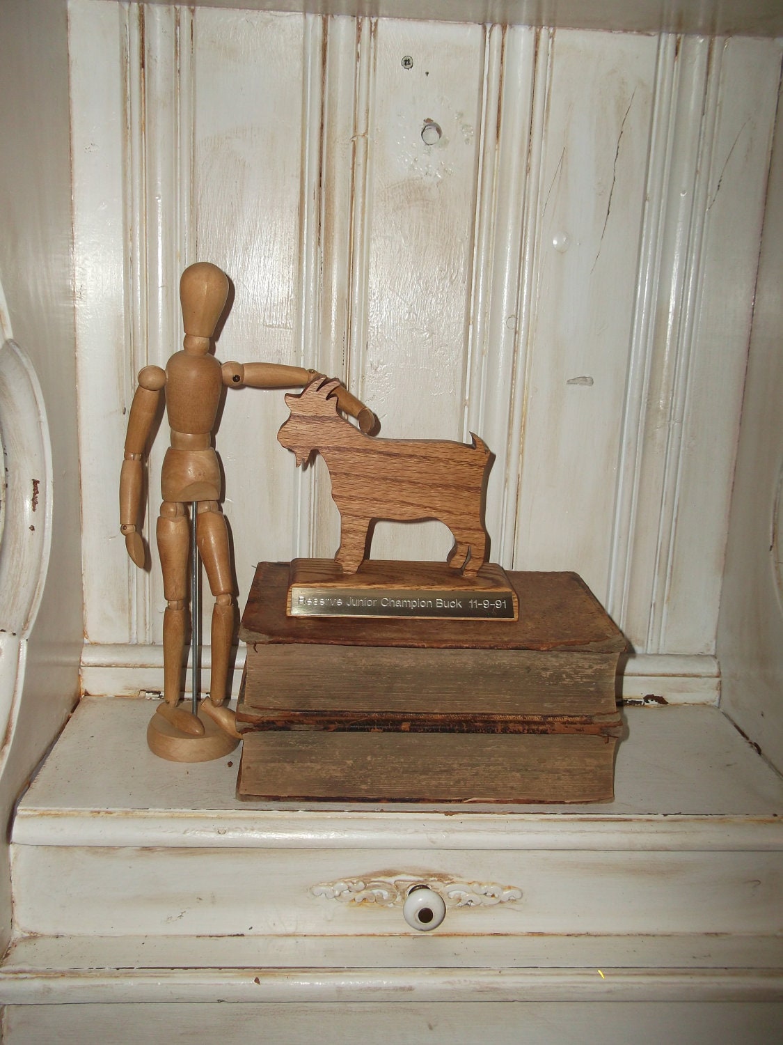 1991 County Fair Goat Trophy