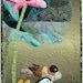 Quilt Tapestry Wood Ducks and Water Lily's