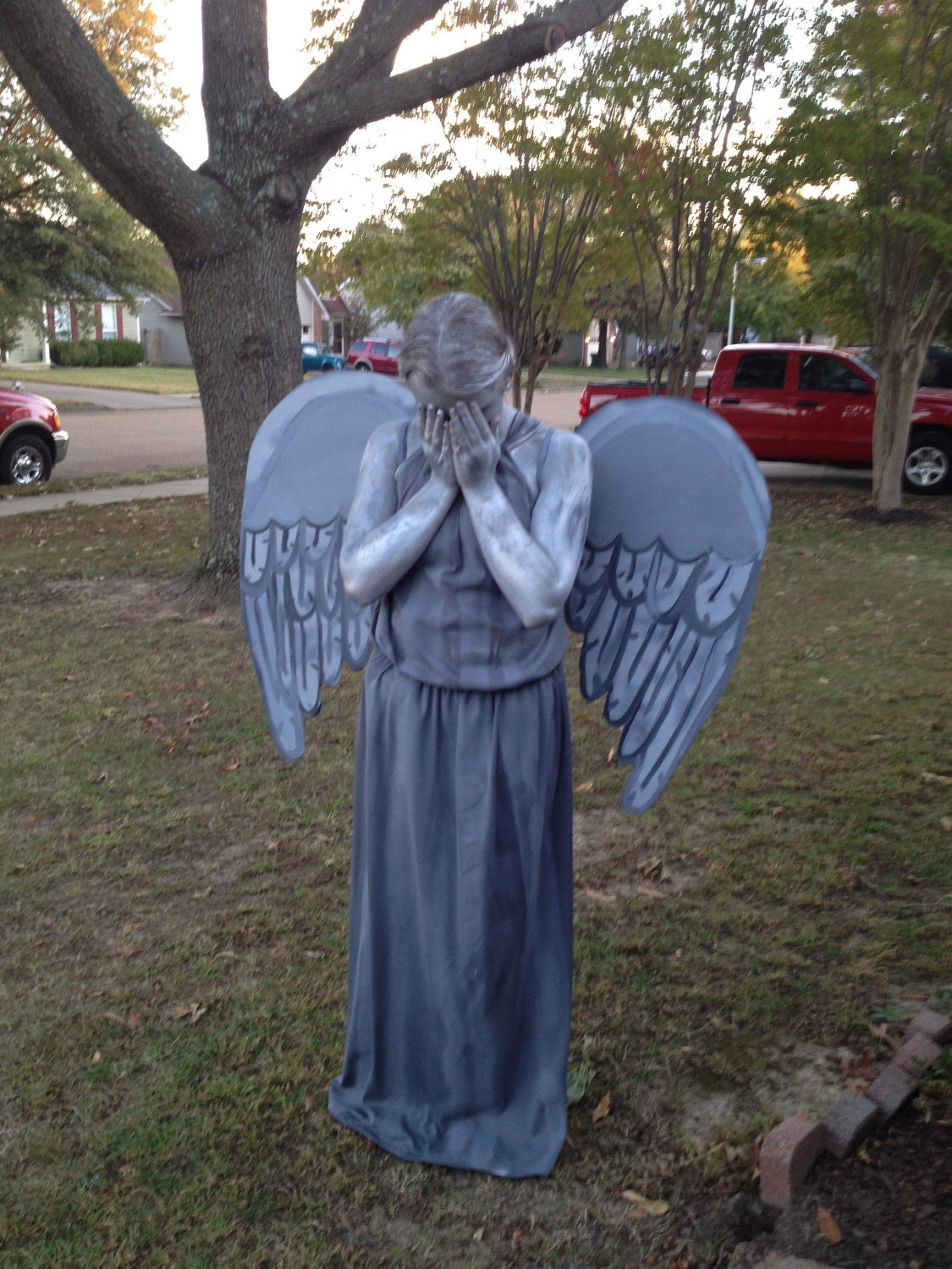 Doctor Who Weeping Angel Statue Costume Handmade by livewholly4him