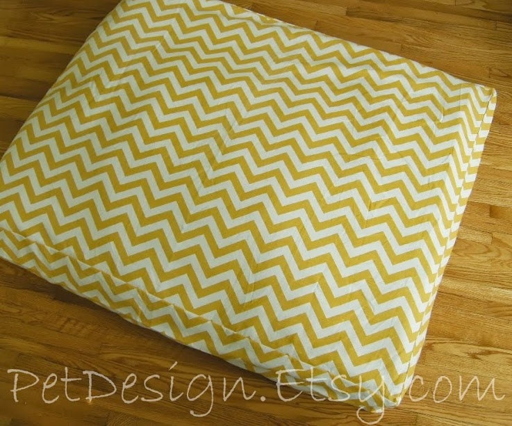 Custom Dog Bed Cover - 34" - Designed Specifically to Fit Your Dog's Bed - Made to Order