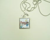 Adventure Time Reversable Finn Fionna Lumpy Cartoon Network Pendant