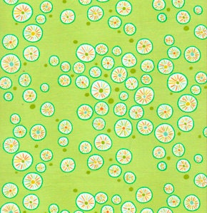 Rosette by Valorie Wells in Citrus - 1 yard - SALE