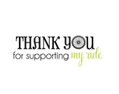 Pelotonia Support Thank You Cards, a portion of the proceeds support the 2013 Pelotonia