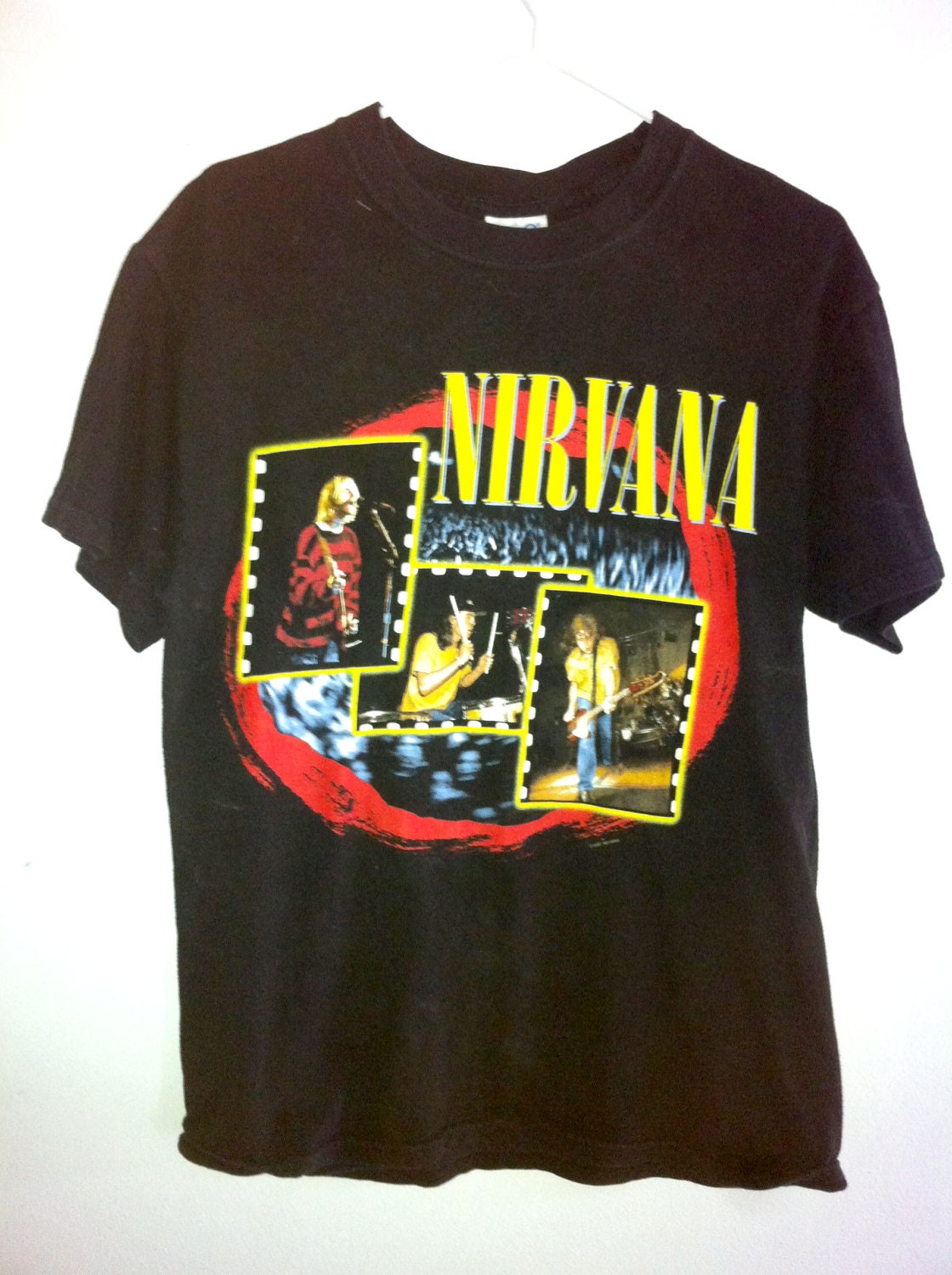 90s NIRVANA band T SHIRT M