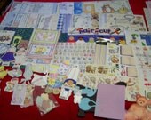 Baby Scrapbook, Scrapbooking, Large Scrapbook Kit, Baby Boy Scrapbooking Kit, Baby Page Kit, Scrapbook Supplies,