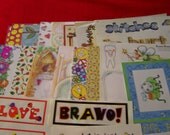 Scrapbooking, Large Scrapbook Kit, Kids , Kids Page Kit, Scrapbook Supplies, Page Kit, Embellishment, Die Cuts, Frames