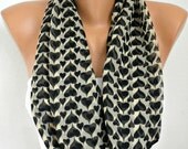 Mother's Day Gift  - Infinity Scarf Shawl Circle Scarf  Loop  Scarf Gift -fatwoman - LOVE - Heart
