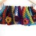 Flower Headband, warm knit headband, knitting, gift, mothers day,  winter trend ,fashion