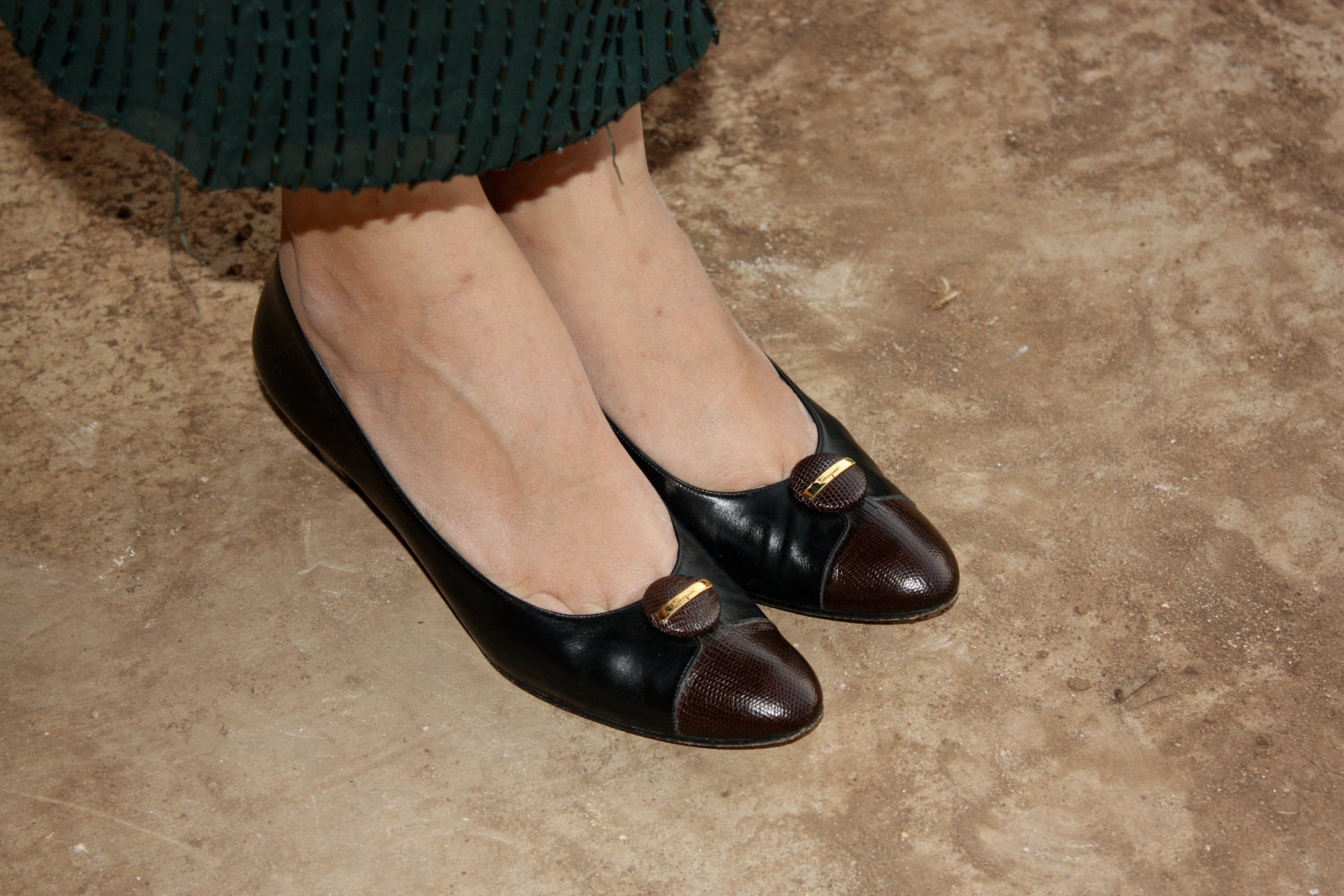 Vintage Ferragamos - Free Shipping