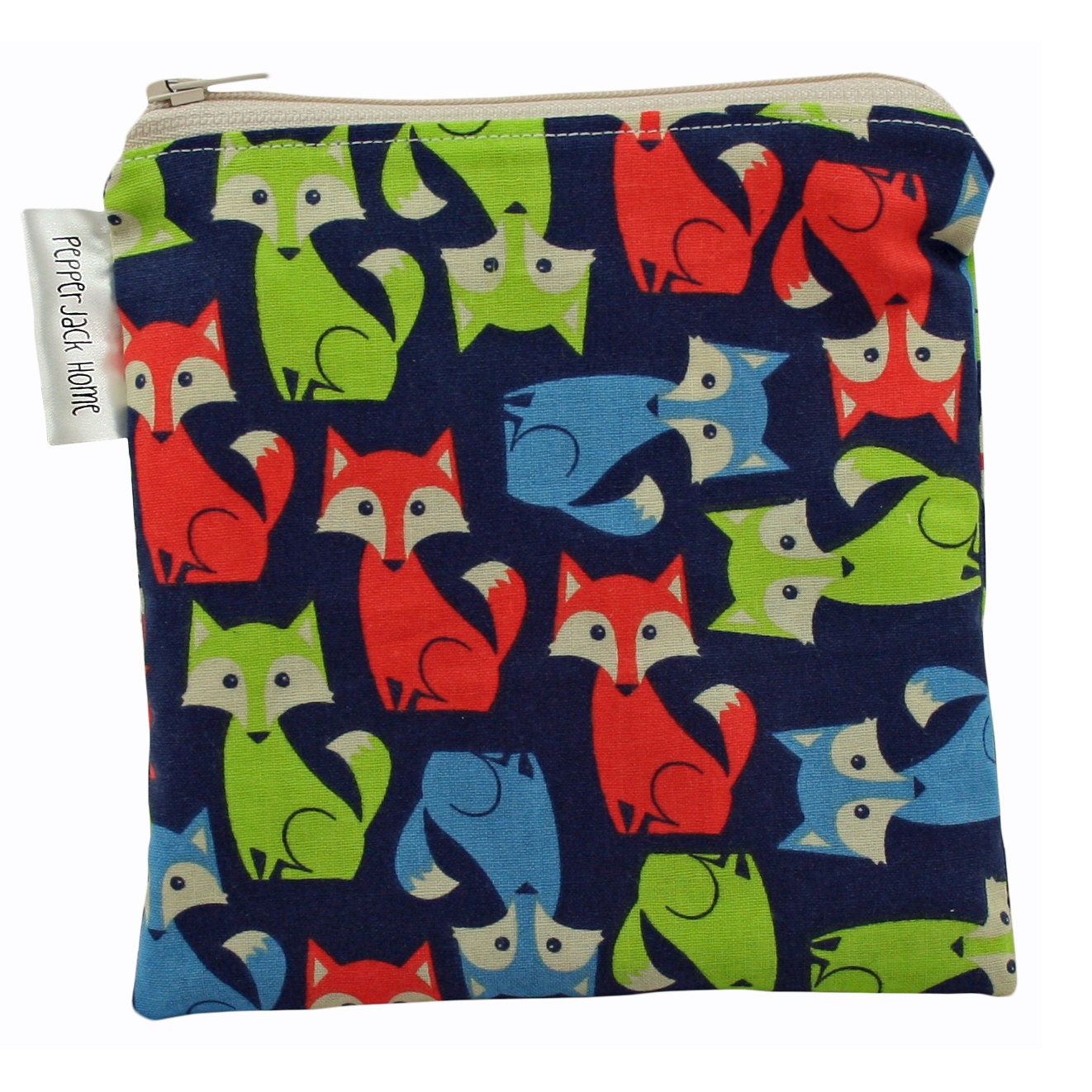 50% OFF 6x6 Waterproof Zippered Reusable Snack Bag