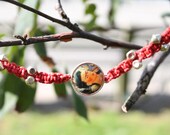 Frida Kahlo Macrame Bracelet