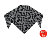 Dog scarf, pet accessories, cat collar, dog clothing: Small Ikat Pattern Scarf