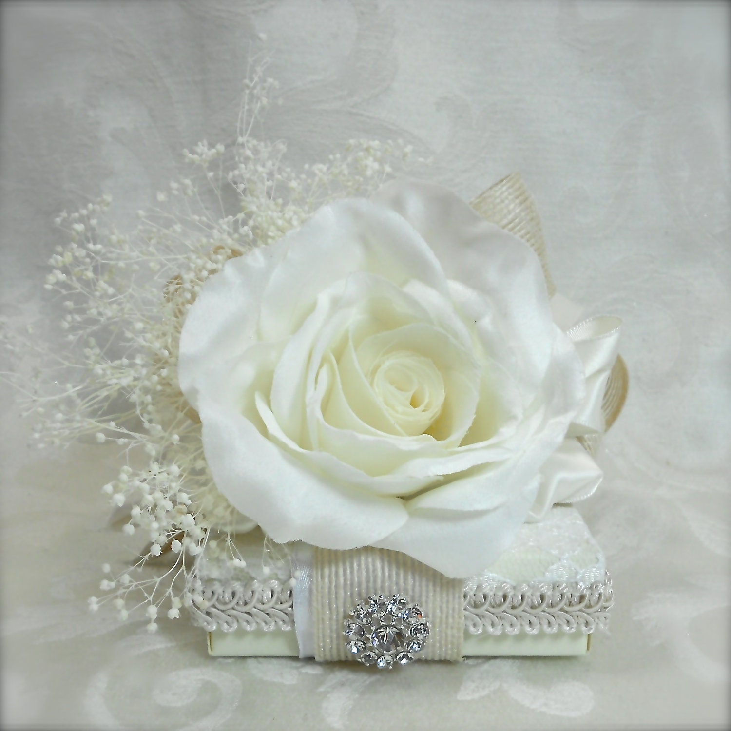 Burlap and Lace, Gift Card Box, Wedding Party Gift Box, Box, Boxes, Maid of Honor, Card Box, Birthday Box,
