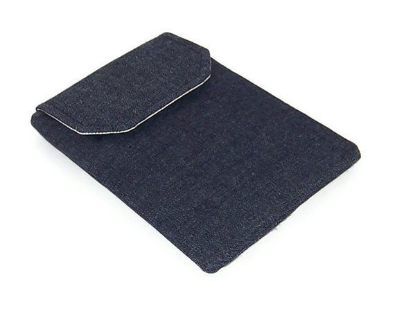 Handmade Nook Simple Touch, Kindle Touch, Kindle Paperwhite Case DENIM Christmas gift