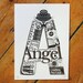 Best of Angel limited edition screenprint // London Letters series