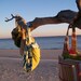 Rest-A-Shore Bag for fun in the sun will keep packing simple for the beach with this 3 in 1 beach mat, bag and pillow combo