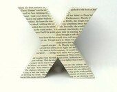 Vintage Book Pages 3D Freestanding Letters Any Amount Handmade Initial Number Custom Vintage Homeware
