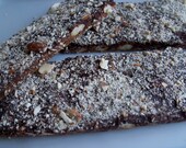 Almond Cocoa Nibs Toffee with Dark Chocolate (Half a pound)