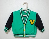 Varsity letter sweater, vintage boys 18 months - dahliadaffodil