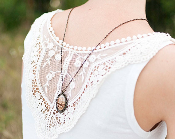 Vintage style necklace - Victorian jewelry