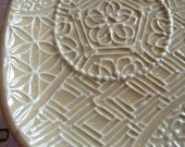 Ceramic Oval Serving Plate / Lunch Plate / Tray - Tan