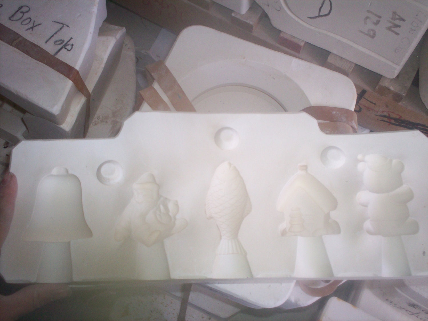 items similar to ceramic mold molds christmas ornaments items similar to ceramic mold molds christmas ornaments