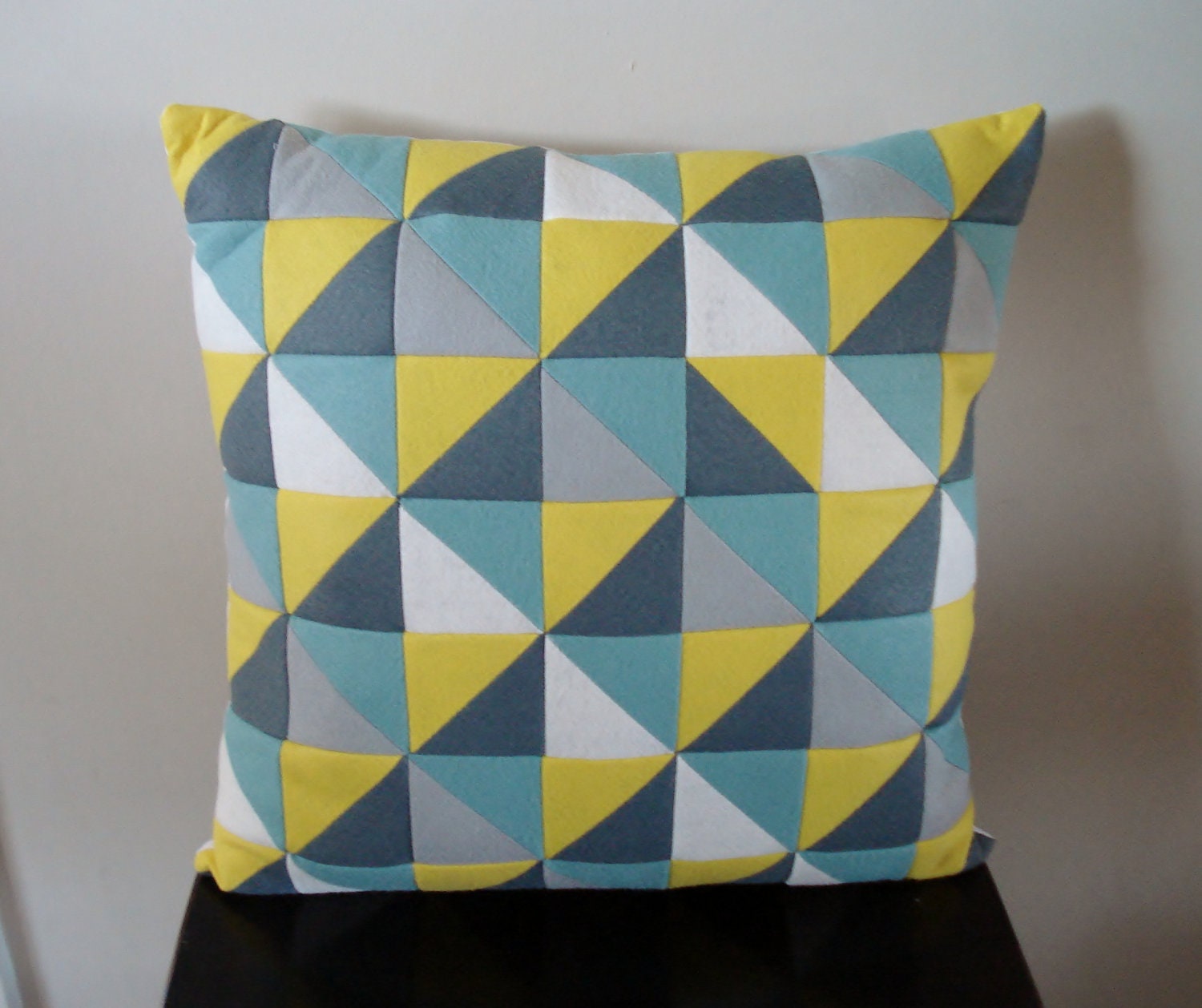 Modern Geometric Pillow