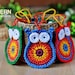 Crochet Pattern Crochet Owl Ornaments