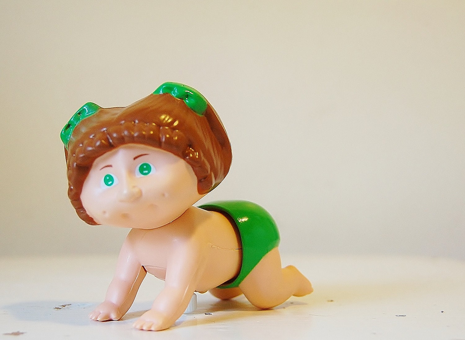 Cabbage Patch Kid Wind Up Crawling Toy