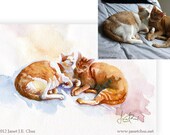 Custom Watercolour Portrait Painting