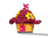 Flower Fairy House MochiQtie - Amigurumi mini crochet house / pincushion