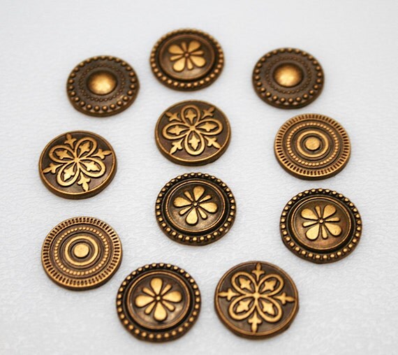 Push Pins or Metal Decorative by on Etsy