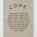 Linen Tea Towel - Cook