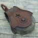 Vintage Starline Iron and Wood Barn Pulley