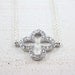 Silver Quatrefoil Clover Bracelet - Quatrefoil Pendant Jewelry
