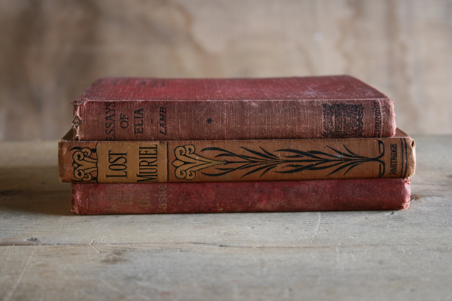 Girls' Antique Book Bundle: (c.1900 - 1912 - 1920)