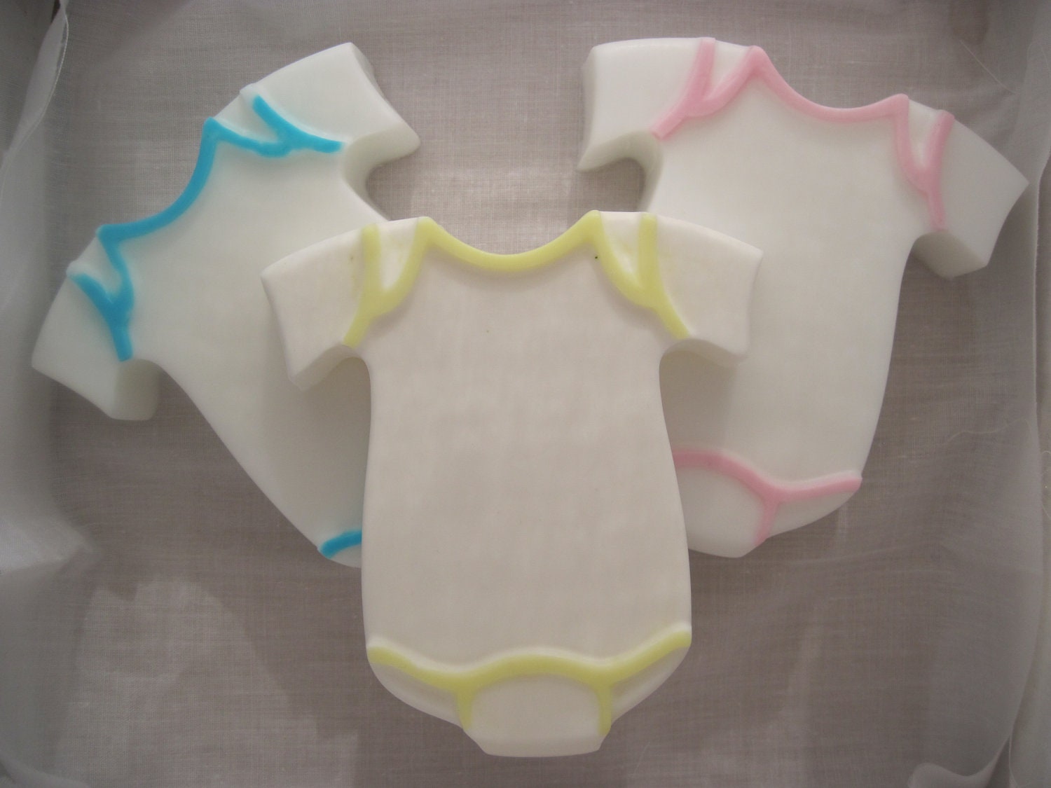 Baby Shower First Birthday Onesie Goats Milk Adorable Soap Favor