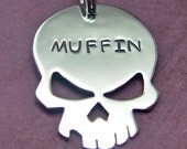custom dog tag : The Skull