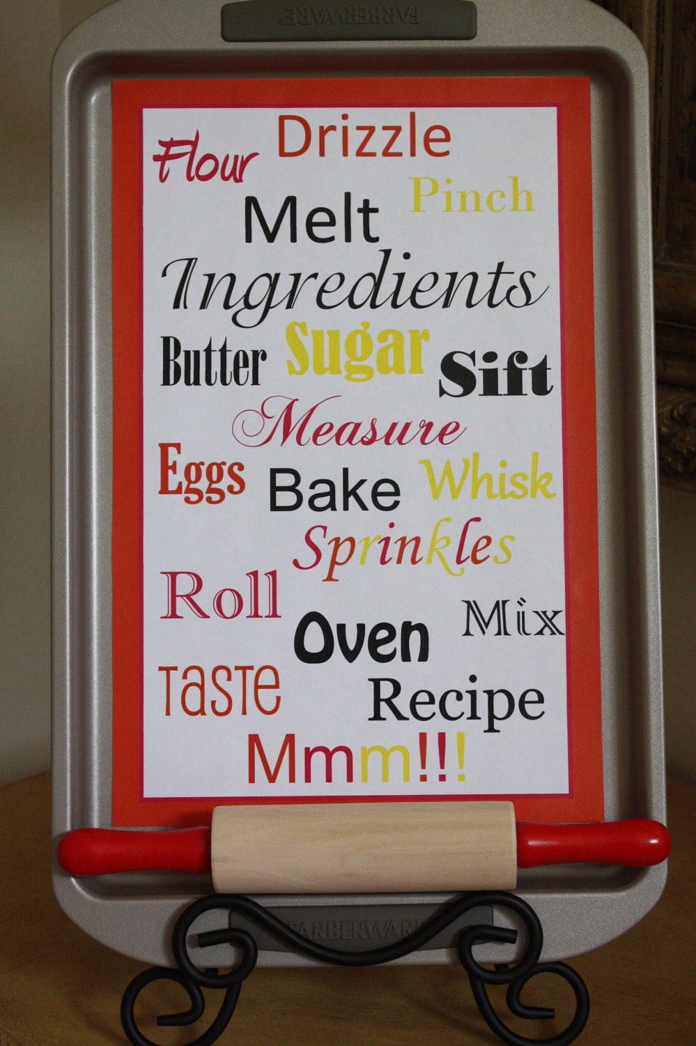 CUSTOM Baking Subway Art - Baking Party Collection - BellaGrey Designs