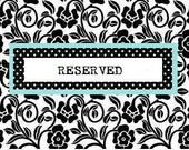 Reserved Listing For LINDA