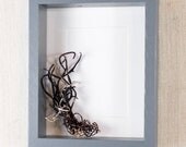 Deep Picture Frame 6x6 - Gray, Grey - Deep Frame, Open Box Frame