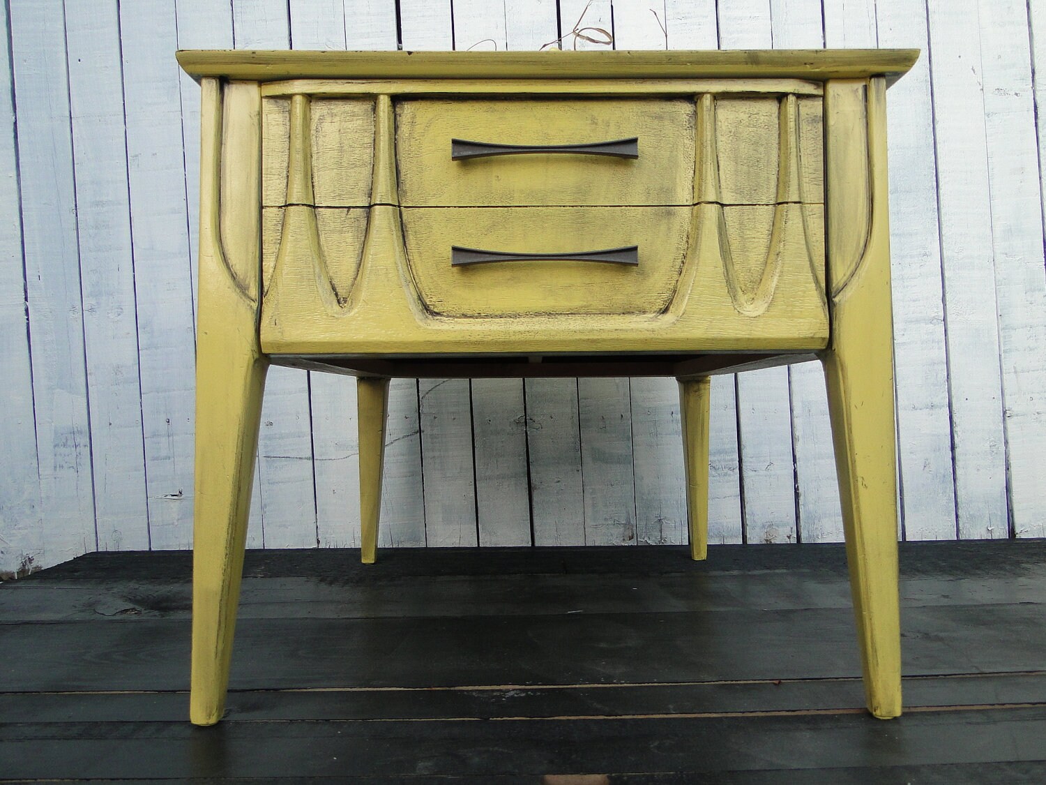 Yellow End Table