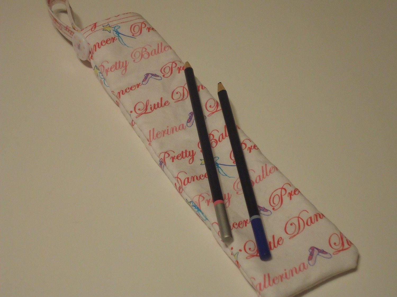 Colored Pencil Bag, Little Ballerina Bag, Girls Toy Bag, Pink Bag, Girls Travel Bag, Marker Bag, Art Bag, Toddler Girl Purse