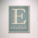Personalized Baby Name Monogram 11" x 14" Poster / Nursery Art / Kids Room / Custom Design