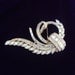 High End Rhinestone Crest Brooch Baguettes Rounds Marquis