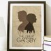 The Great Gatsby Movie Poster A3