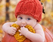 Peas and Quiet Squash Golden Yellow Wool Mini Blanket Square for Newborn Infant Photography