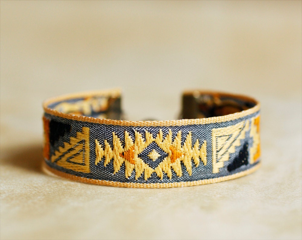 native american bracelet // mens or womens unisex cuff // stackable // "RISE"